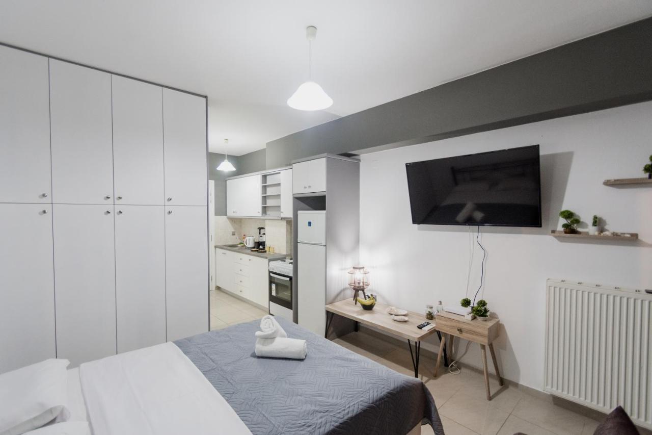 Pavlos Standard Studio With Sea View Ретимно Экстерьер фото